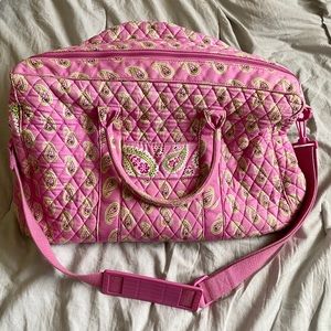 Vera Bradley Duffel Bag Bermuda Pink